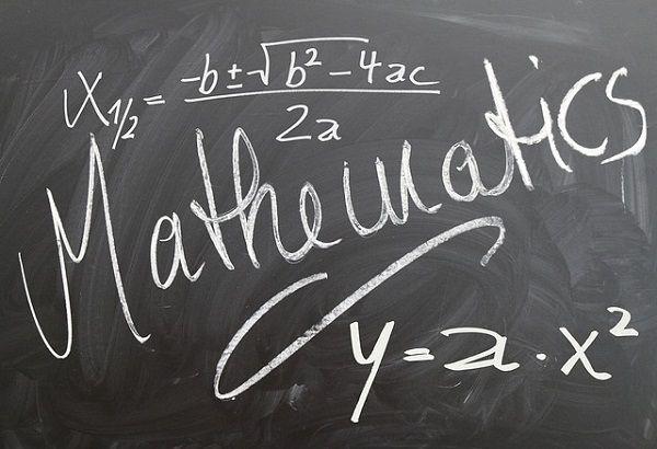 数学の黒板