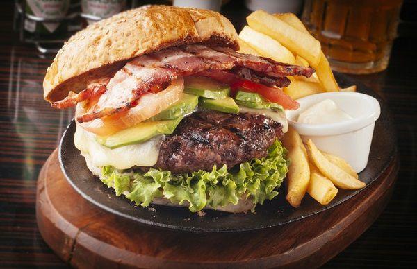 ハンバーガープレート